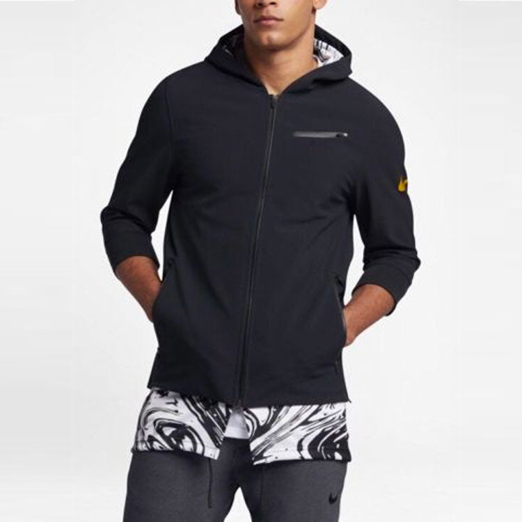 Men's Nike Mvp Bhm Basketball Sleeve Quick Dry Jacket Black 885851-010