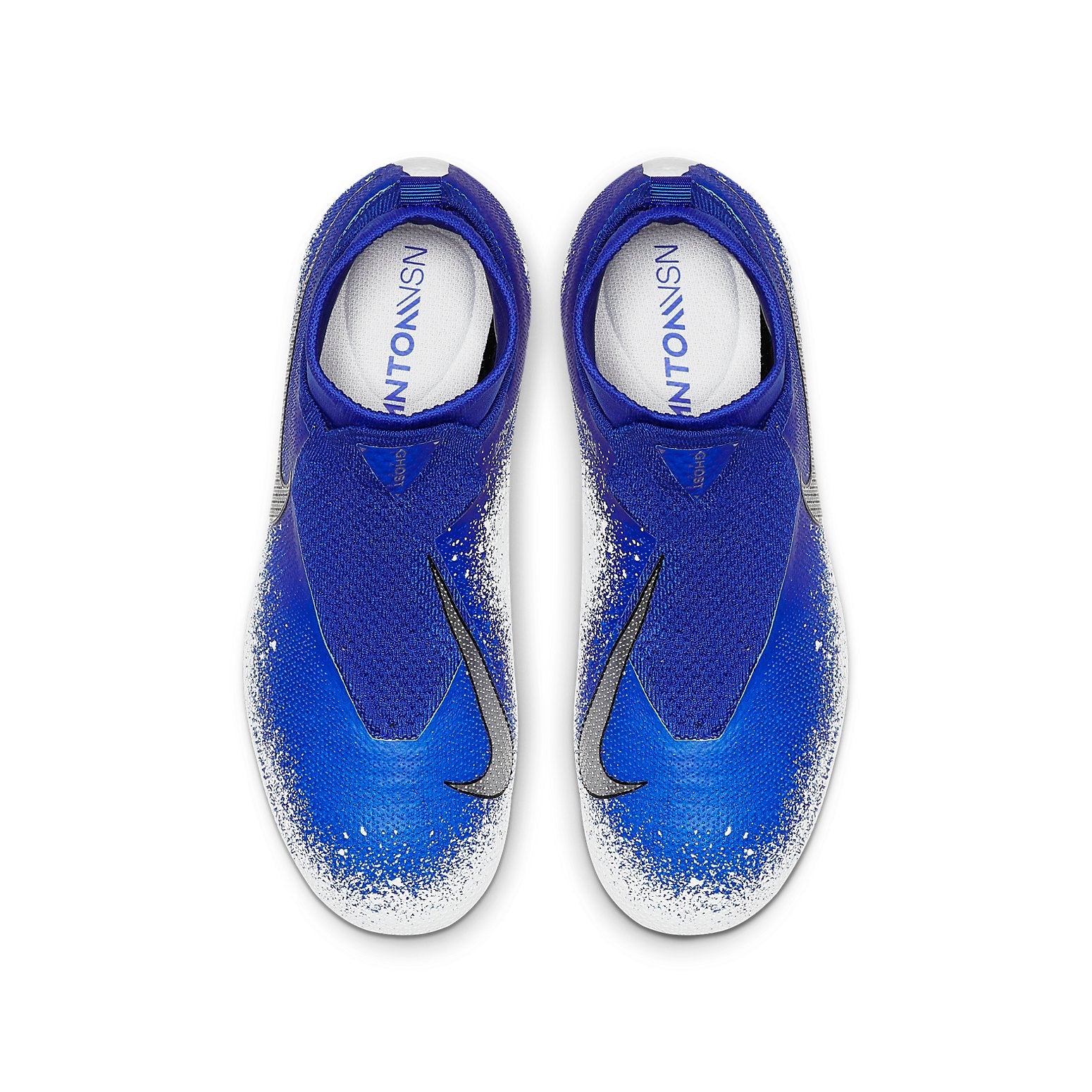 (GS) Nike Phantom Vision Elite DF FG MG 'Racer Blue Metallic Silver White' AO3289-410