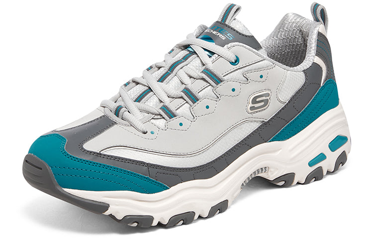 Skechers D'lites 1.0 Sneakers 'Beige Grey Blue' 894256-GRY