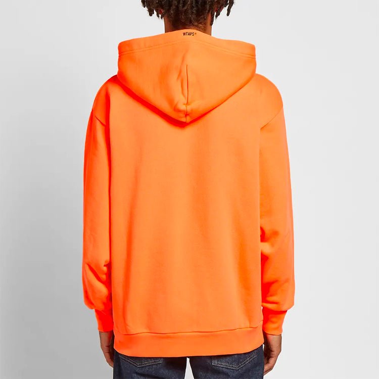 WTAPS Blank 02 Hooded Sweater Unisex Orange 192ATDT-CSM08-OR