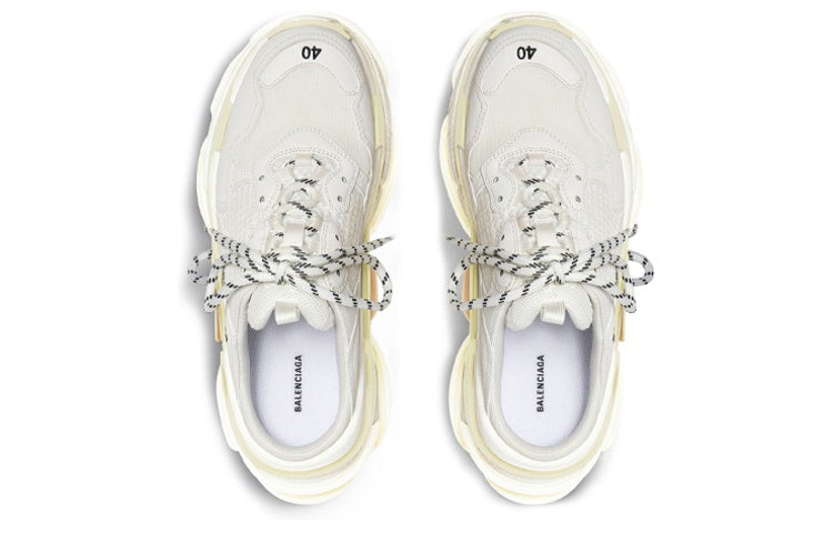 (WMNS) Balenciaga Triple S Mules 'White Double Foam and Mesh' 755686W3SM29097