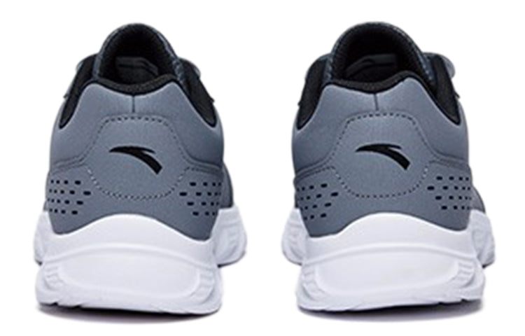 ANTA Running Series Sneakers Leather 'Stone Grey' 91835529-2