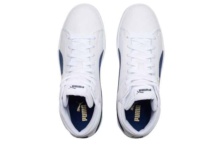PUMA 1948 Mid Cozy Breathable Mid Tops Casual Skateboarding Shoes Unisex White 359169-08