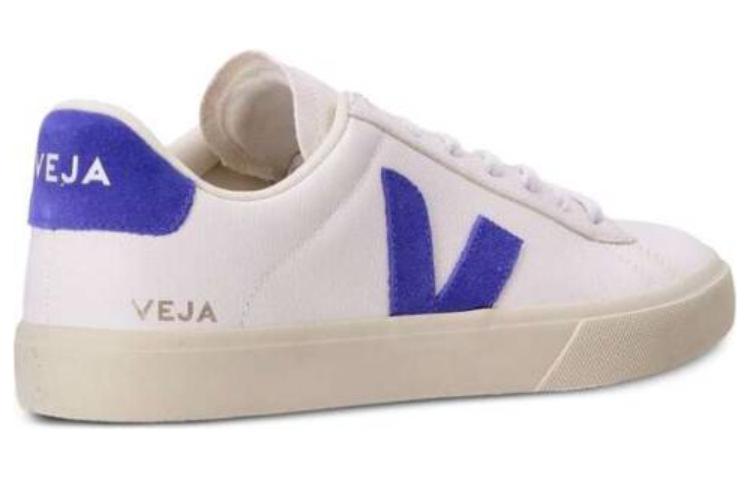 Veja Campo Chromefree Lace-Up Sneakers  'White Purple' CP0503319