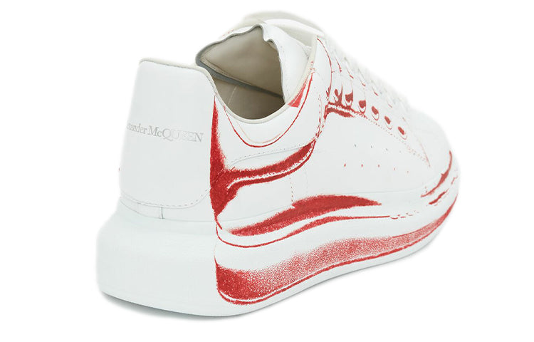 Alexander McQueen Oversized Sneaker 'White Lust Red Print' 662642WIA4Q9676