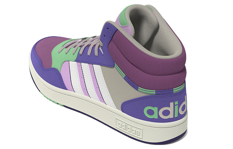 (WMNS) adidas Hoops 3.0 MID 'Purple Pink' H03748