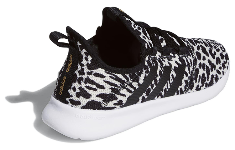 (WMNS) adidas Cloudfoam Pure 2.0 'Black White Leopard' GW4347
