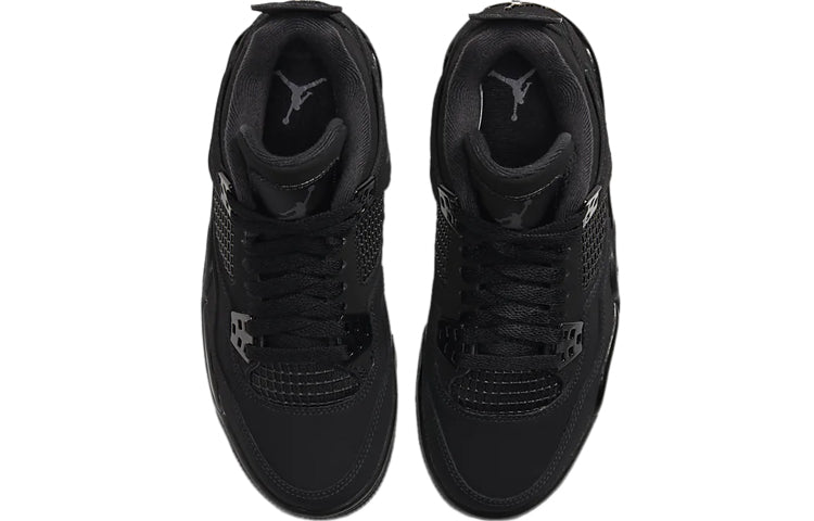 (GS) Air Jordan 4 Retro 'Black Cat' 2020 408452-010
