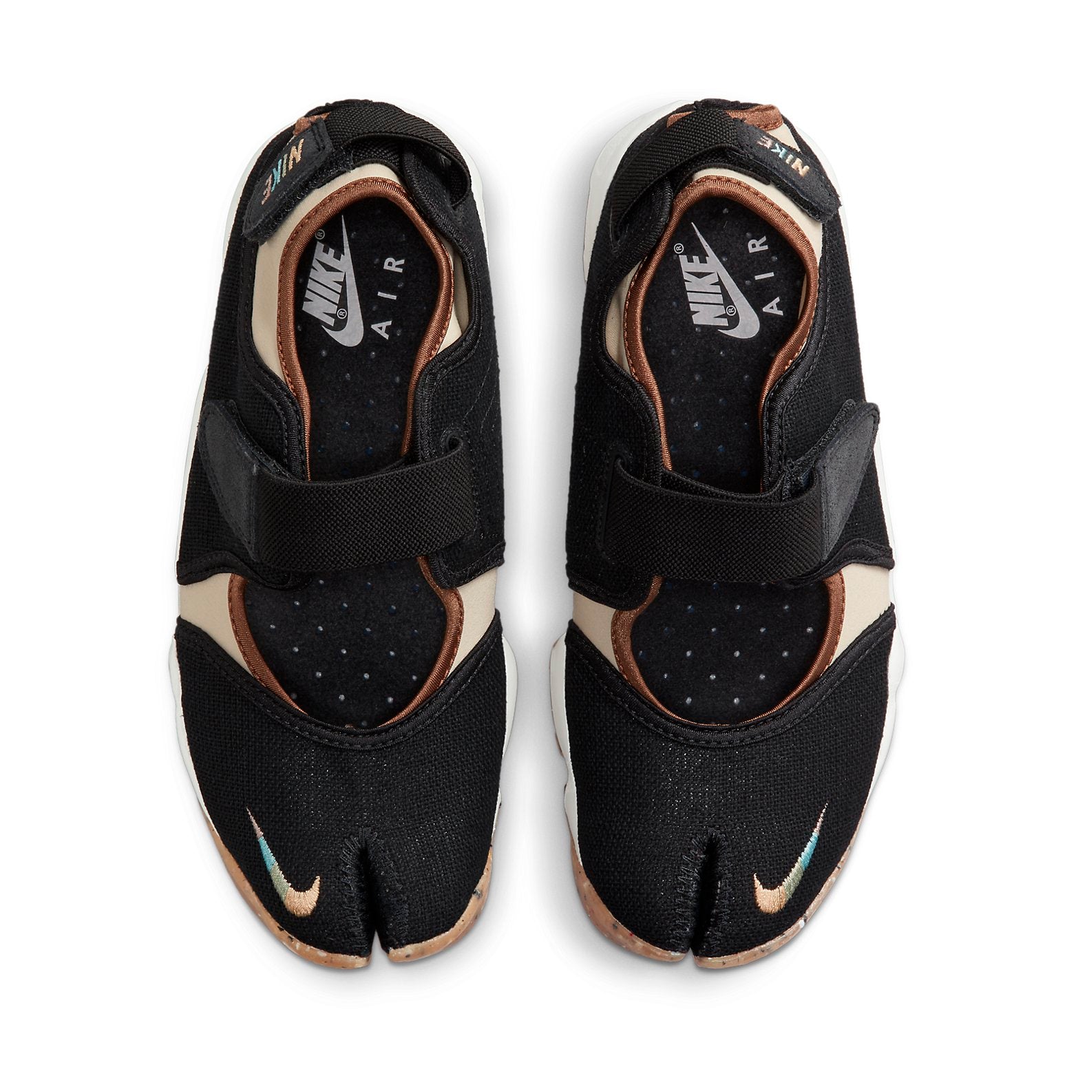 (WMNS) Nike Air Lift Shock Absorption Wear-Resistant Low Top Sports Black Sandals 'Black' DM6441-045