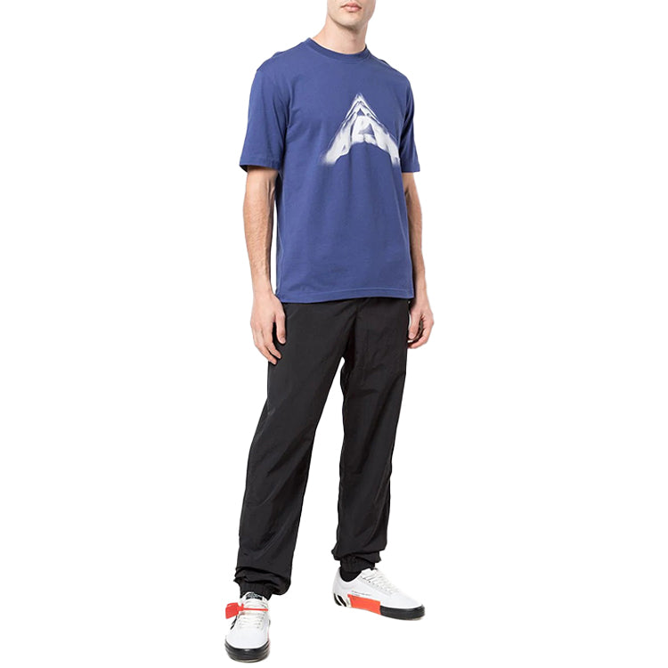 Men's PALACE Ps Open Doors Round Neck Short Sleeve Blue P17TS015T