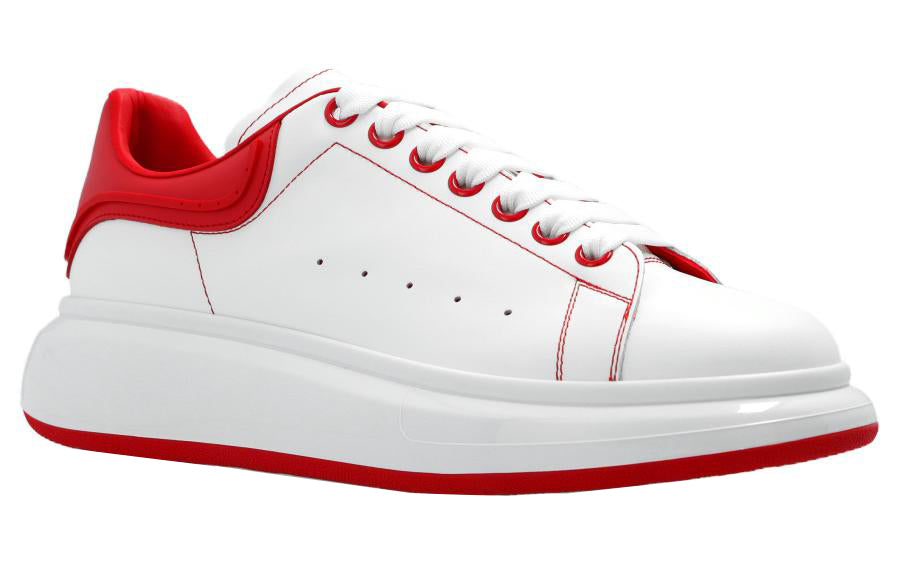 Alexander McQueen Oversized Shoes 'White Red Outline' 735774WICYV9676