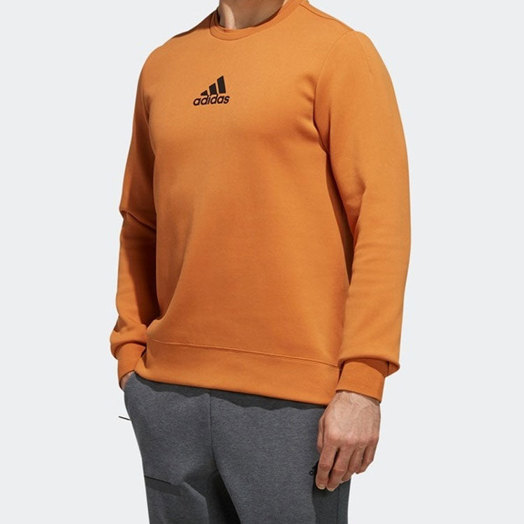 Men's adidas Pullover Knit Orange FJ0264
