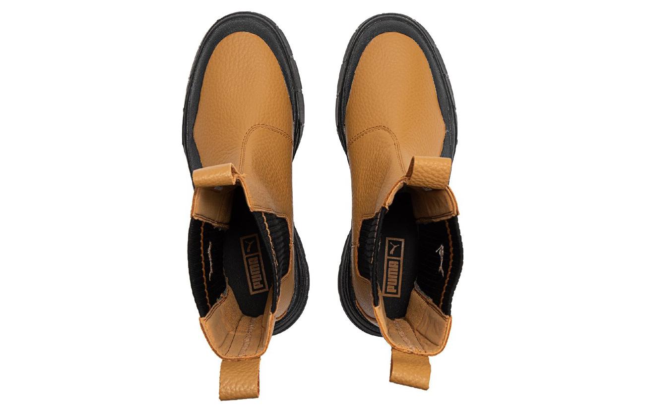 (WMNS) PUMA Mayze Stack Chelsea Boot 'Desert Tan' 386742-01