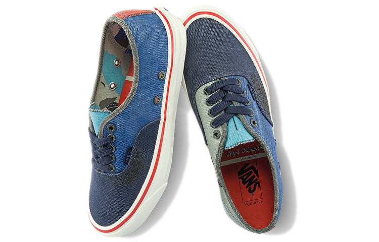 Vans Nigel Cabourn x OG Authentic LX 'Crazy Navy Mix' VN0A4BV99RD