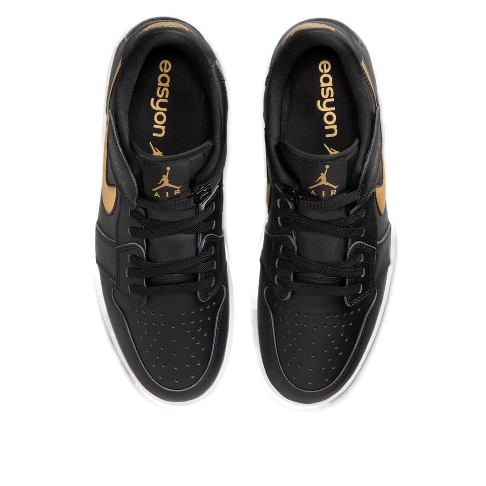 Air Jordan 1 Low EasyOn 'Black Metallic Gold' DM1206-071