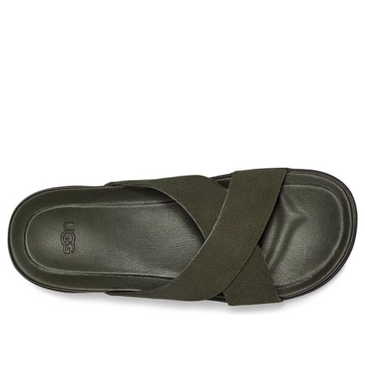 UGG Crossover Strap Slides 'Forest Green' 1124902-FRSN