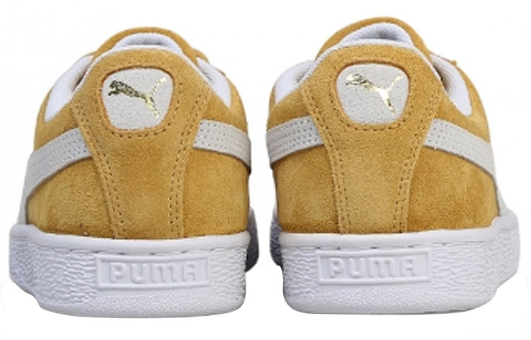 PUMA Suede Classic Shoes Yellow/White 365347-10