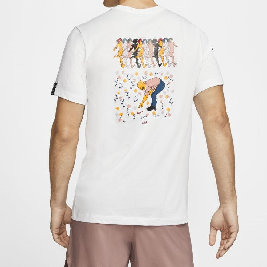 Nike Dry-Fit Funny Printing Short Sleeve White CT3845-100