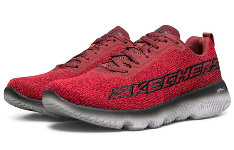 Skechers Go Run Focus Red/Black/Grey 661040-RDBK