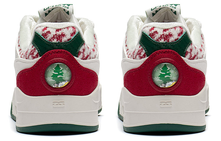 (WMNS) Li-Ning Moon White 'White Red Green' AGCS427-8