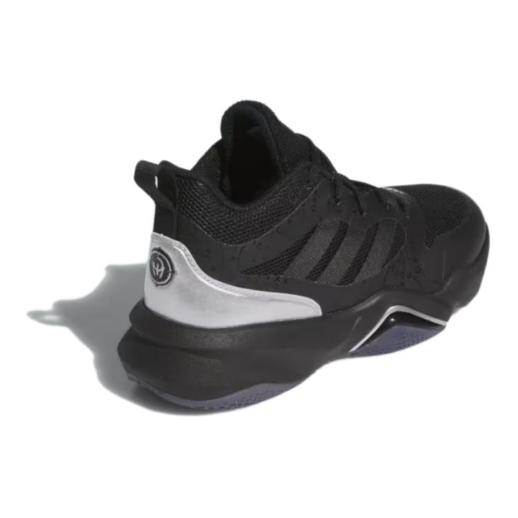 (GS) adidas Mahomes 2 Impact FLX Turf 'Core Black Silver Metallic' IG1113