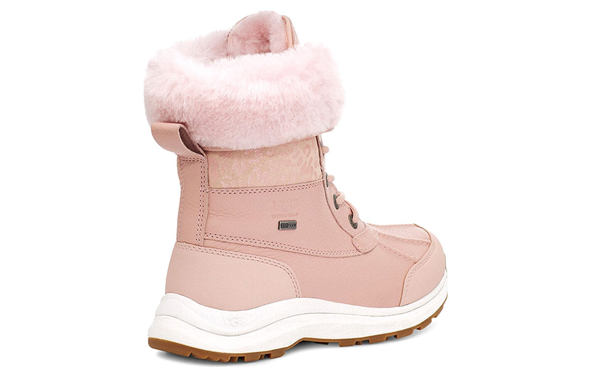 (WMNS) UGG Adirondack III Snow Leopard Pink Red 1112311-QRT
