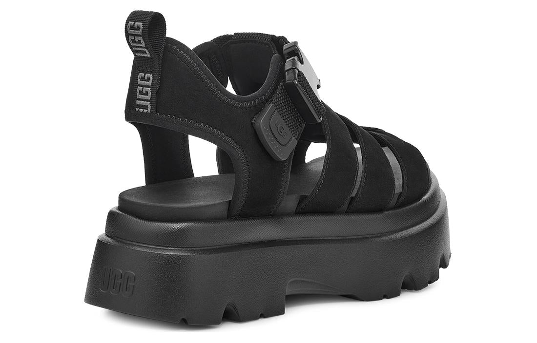 (WMNS) UGG Cora Sandal 'Black' 1152698-BLK
