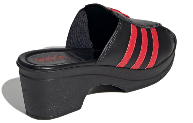 (WMNS) adidas Lotta Volkova x Trefoil Logo Mule 'Black Red' FX8460