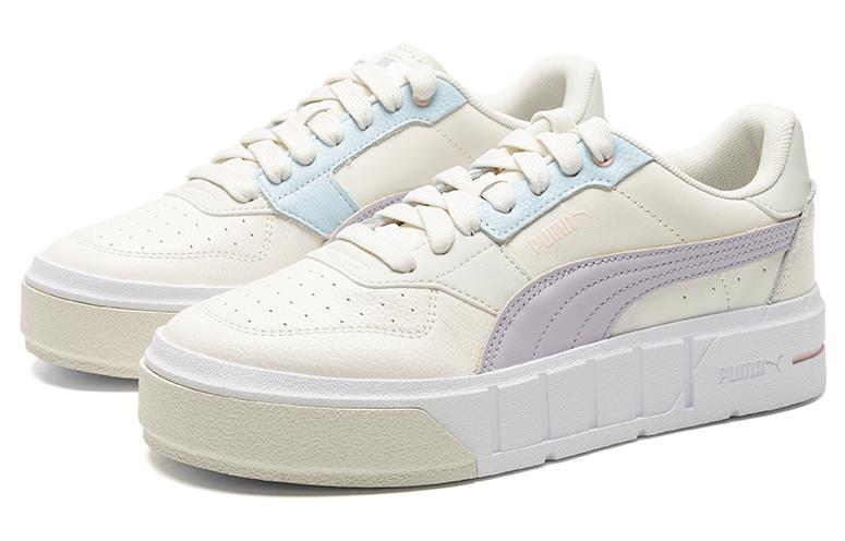 (WMNS) PUMA Cali Court Leather 'Marshmallow White' 393802-07