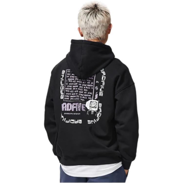 Li-Ning BadFive Graphic Hoodie 'Black' AWDSC09-4