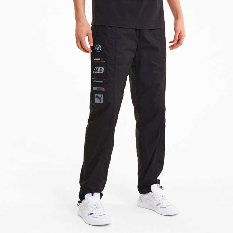 PUMA x BMW Motorsport Street Pants 'Black White' 597970-01