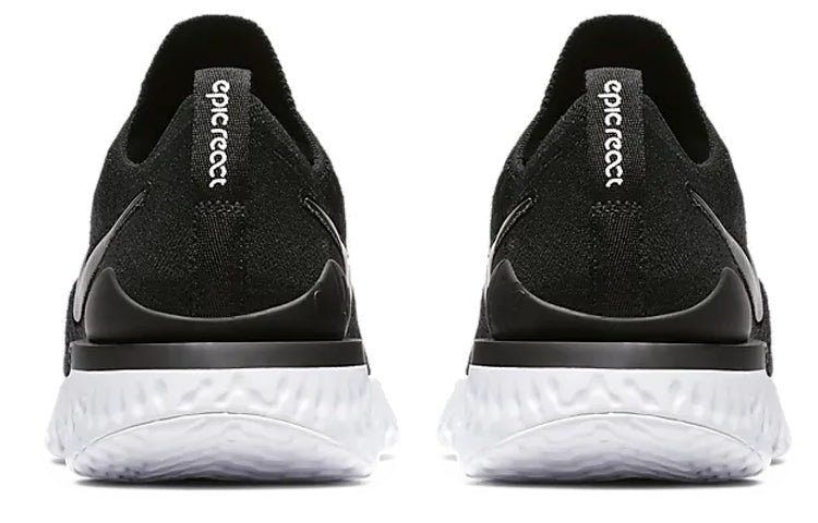 (WMNS) Nike Epic React Flyknit 2 'Black' BQ8927-002