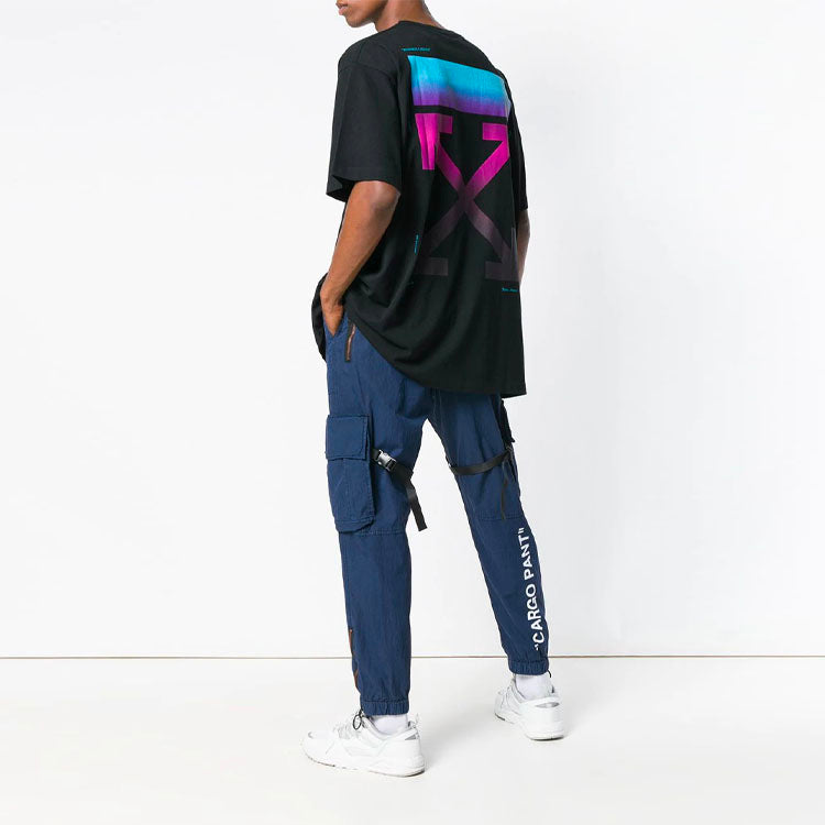 Off-White Gradient SS Over Tee OMAA038F18185005-BK
