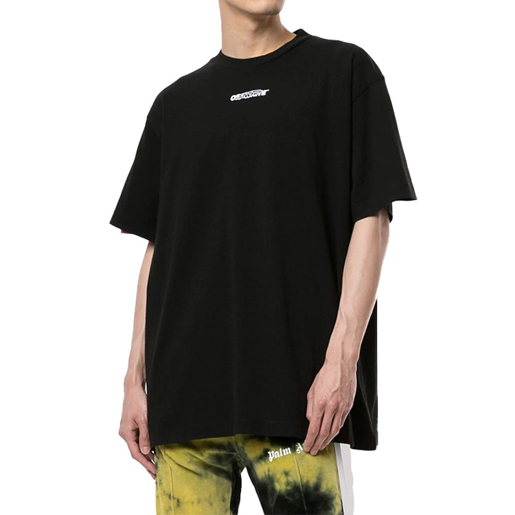 Off-White FW20 Workers Motif Short Sleeve OMAA038E20JER0071001