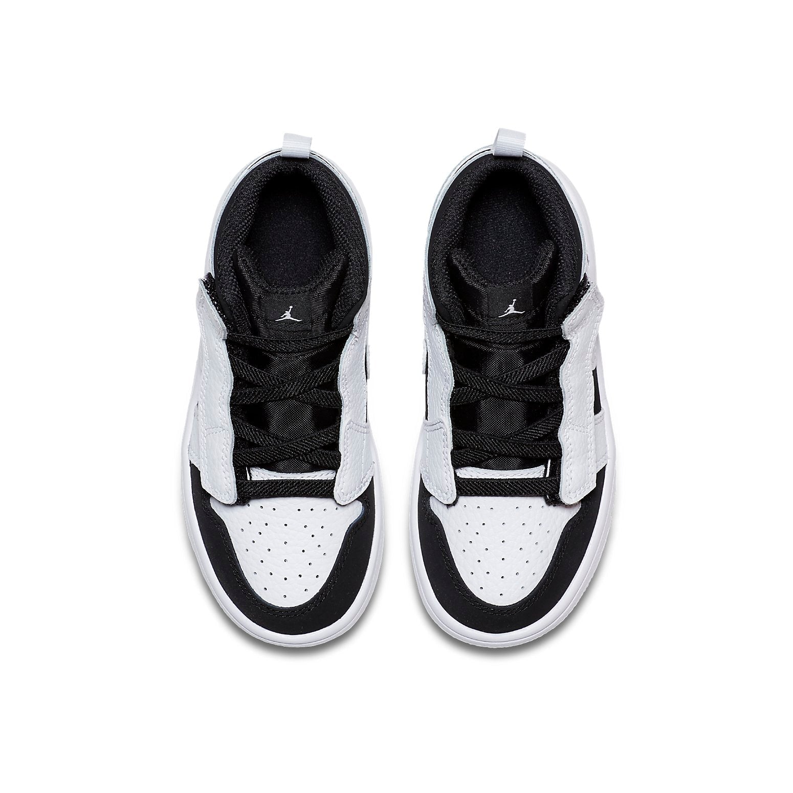 (PS) Air Jordan 1 Mid Alt 'White Black' AR6351-113