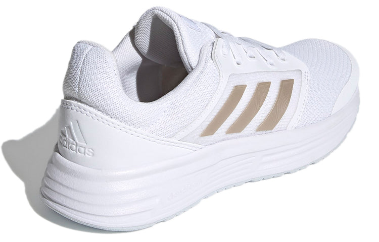 (WMNS) adidas Galaxy 5 'White Champagne Metallic' FY6744