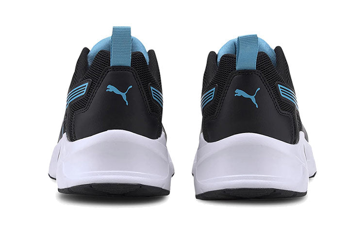 (WMNS) PUMA Nucleus Run Imeva Low Black/White/Blue 369869-10