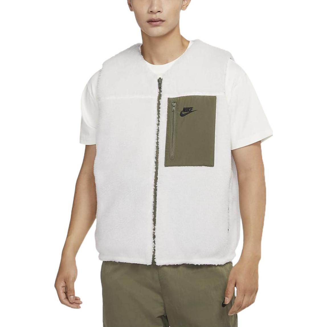 Nike Club+ Reversible Winterized Vest 'Green White' DQ4879-133