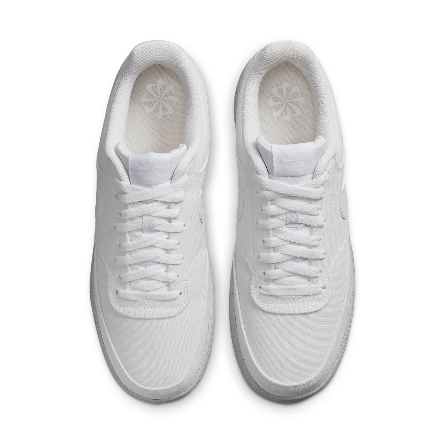 Nike Court Vision Low Canvas Next Nature 'Triple White' DJ6260-100