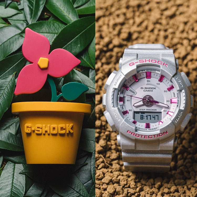 CASIO G-Shock Analog-Digital 'Grey' GMA-S130NP-8APRF