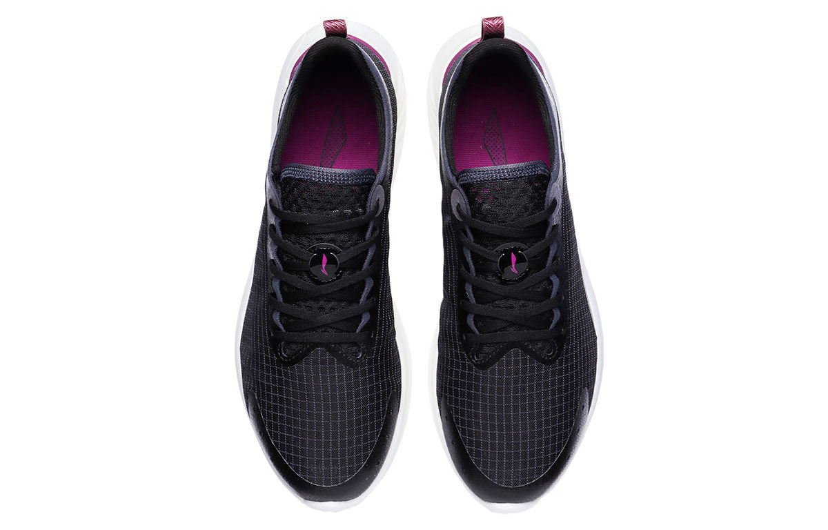 (WMNS) Li-Ning Light Ease 'Black White' ARBR002-4