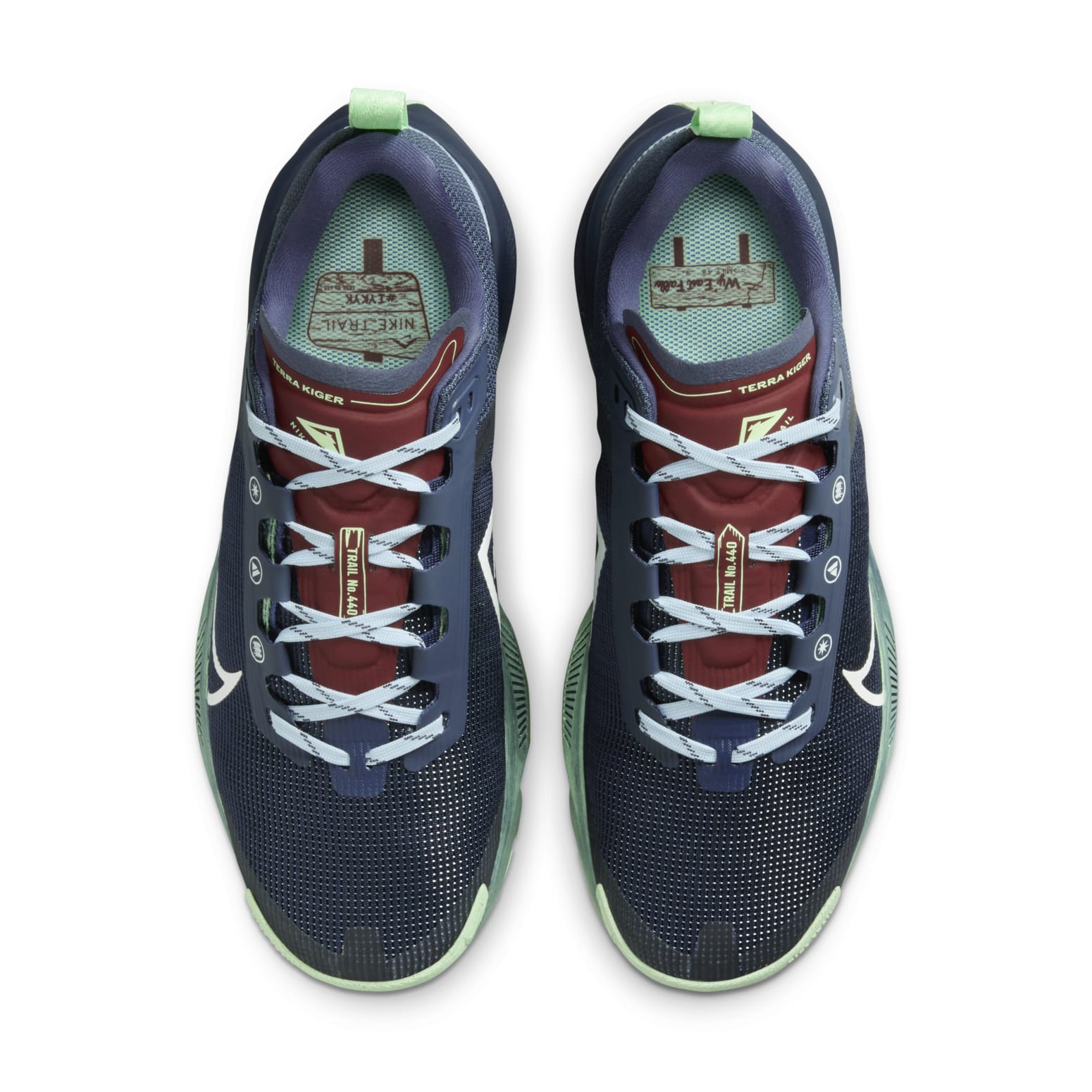 (WMNS) Nike Terra Kiger 9 'Thunder Blue Vapor Green' DR2694-403