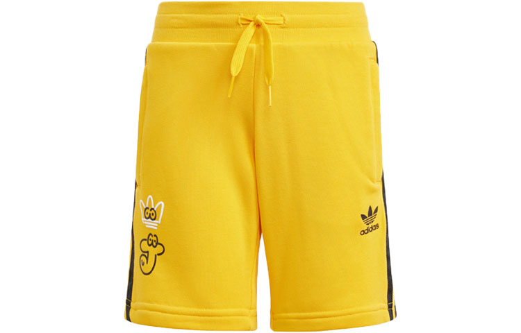 (PS) adidas x James Jarvis Shorts and Tee Set 'Black Yellow' II0839