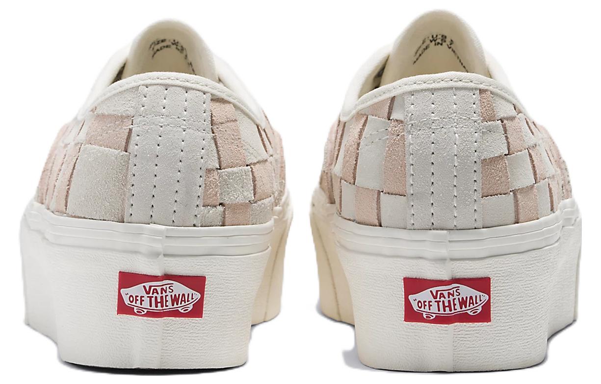 Vans Authentic Woven check Stackform 'White Pink' VN0A5KXXYL7