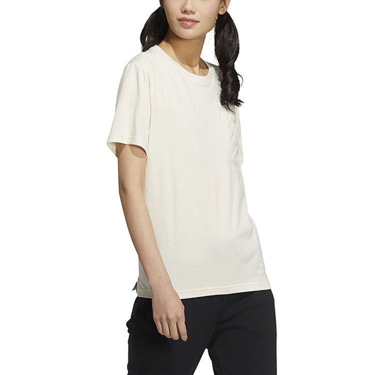 (WMNS) adidas Neo Util T-Shirts 'White' HM2035