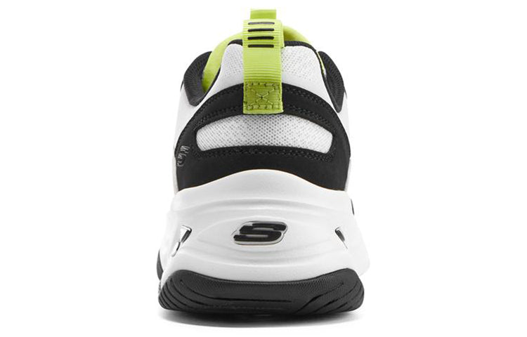 (WMNS) Skechers D'lites 4.0 'White Black' 896134-WBK