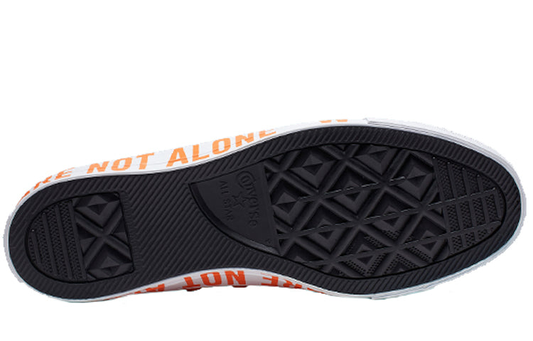 Converse Chuck Taylor All Star We Are Not Alone Low Top 'Orange White' 165385C