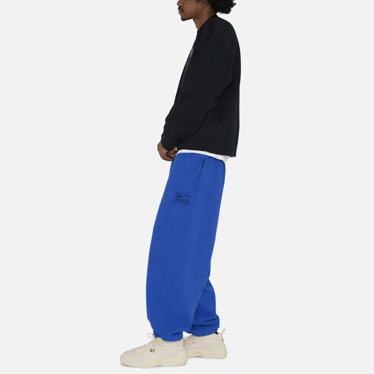 Nike x Stussy Sweatpants Asia Sizing 'Blue' DR4427-480