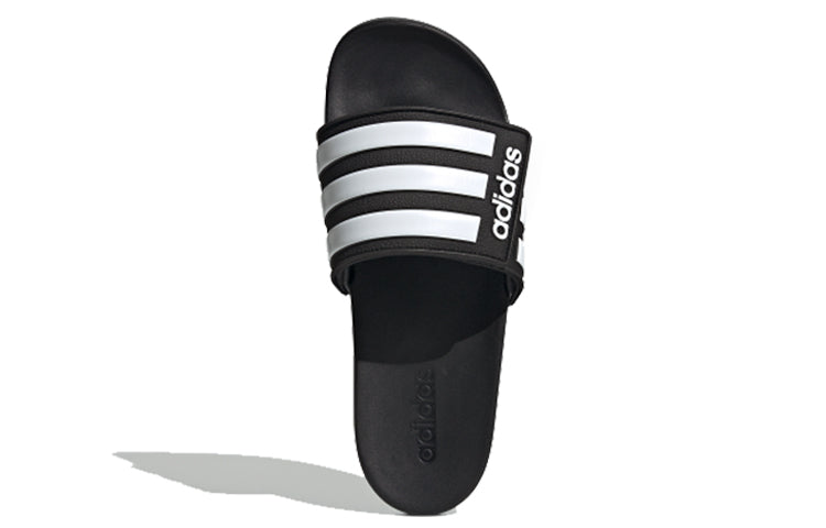 adidas Adilette Comfort ADJ 'Black White' EG1344