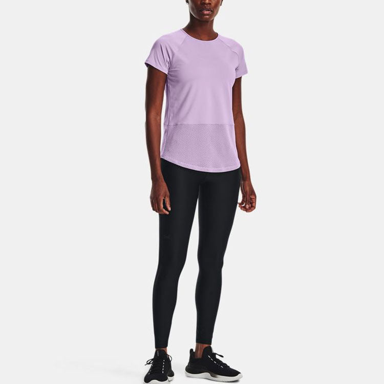 (WMNS) Under Armour Breathelux Tee 'Light Purple' 1370867-566